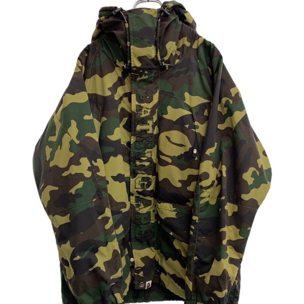 Bape Camo Snowboard Jacket Mountain Parka 2010 Reissue Classic Collection Nigo